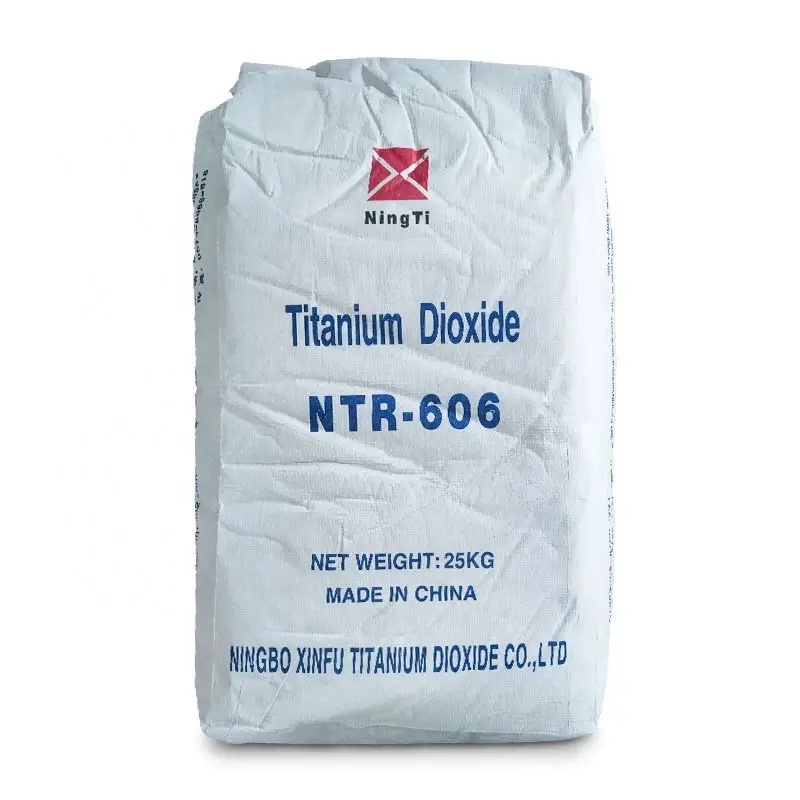 Best Rutile Titanium Dioxide Ntr 606 Tio2 for Hot paint plastic chemicals titanium dioxide price per kg PVC titanium