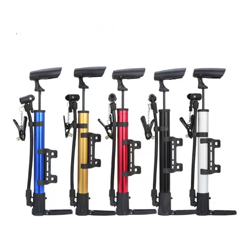 Clever Valve Bike Pump Bicycle Pump With Gauge Mini portable Cycling Pump Bicycle Air Inflator