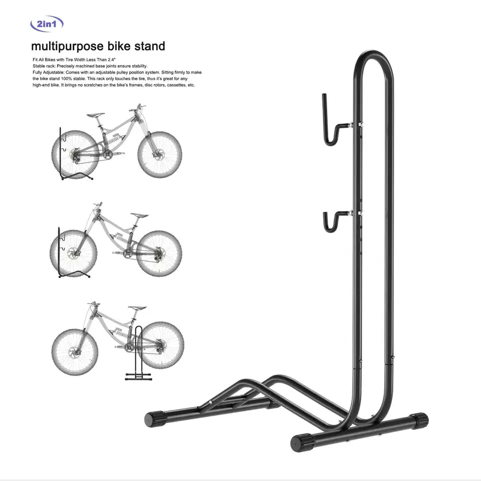 Detachable ground bike rack bicycle floor rack bike stand for apartment