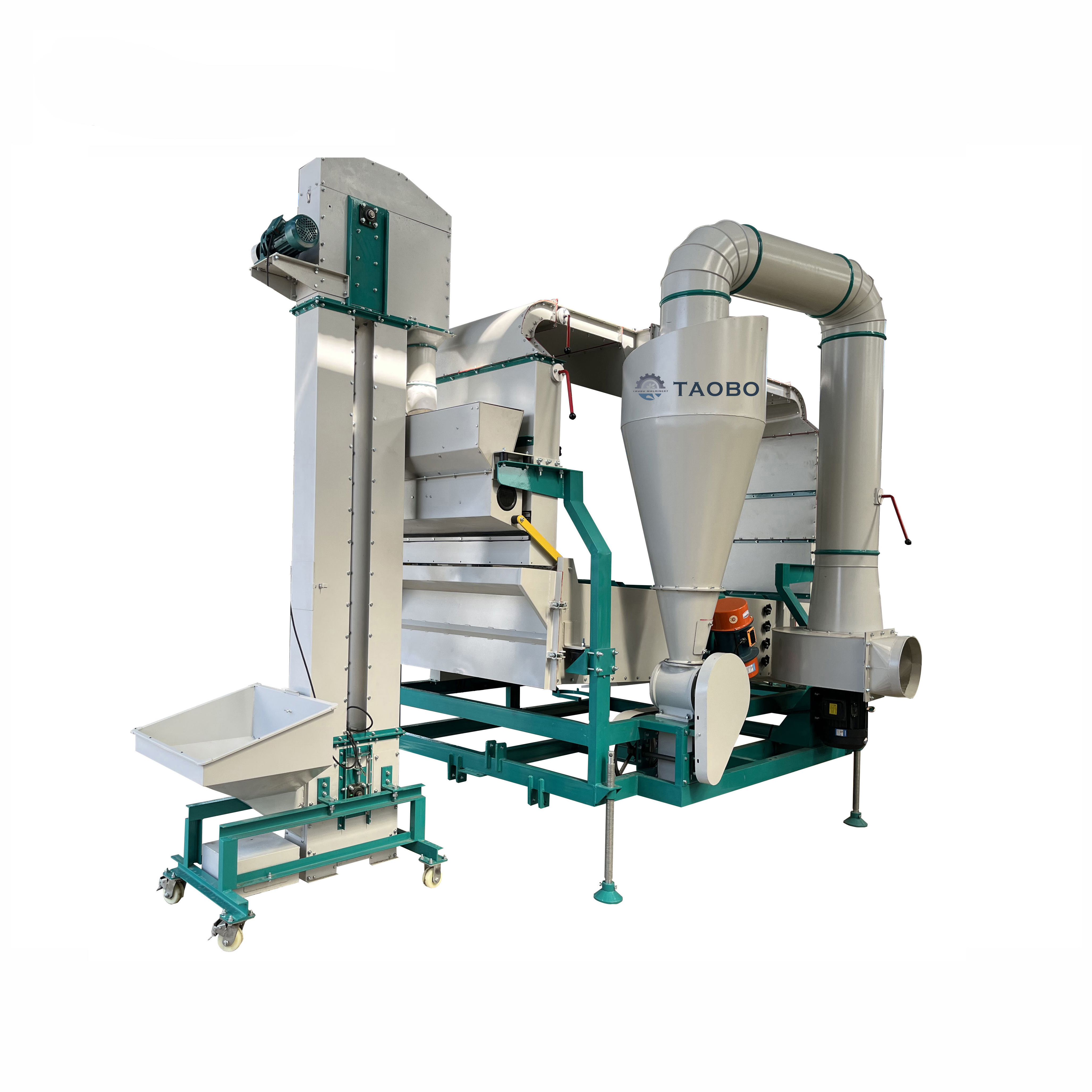 Good quality mung beans, coffee beans, soybeans, chia seeds, agricultural machinery, compound  air screen cleaning machine