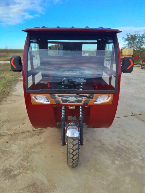 Motor High Quality Big Power Three 9 Wheel Cargo Gas Diesel Fuel Motorized Tricycles farm tricycle