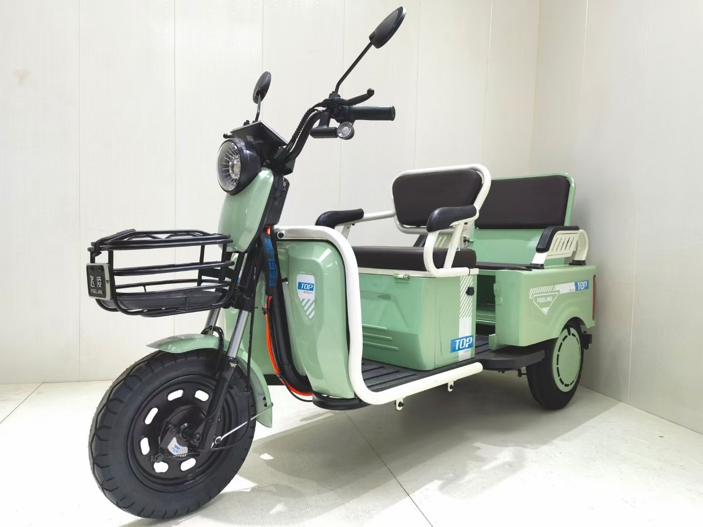 New Design Electric Bicycle Three Wheel Electric Tricycle for elderly or parents Electric Trike