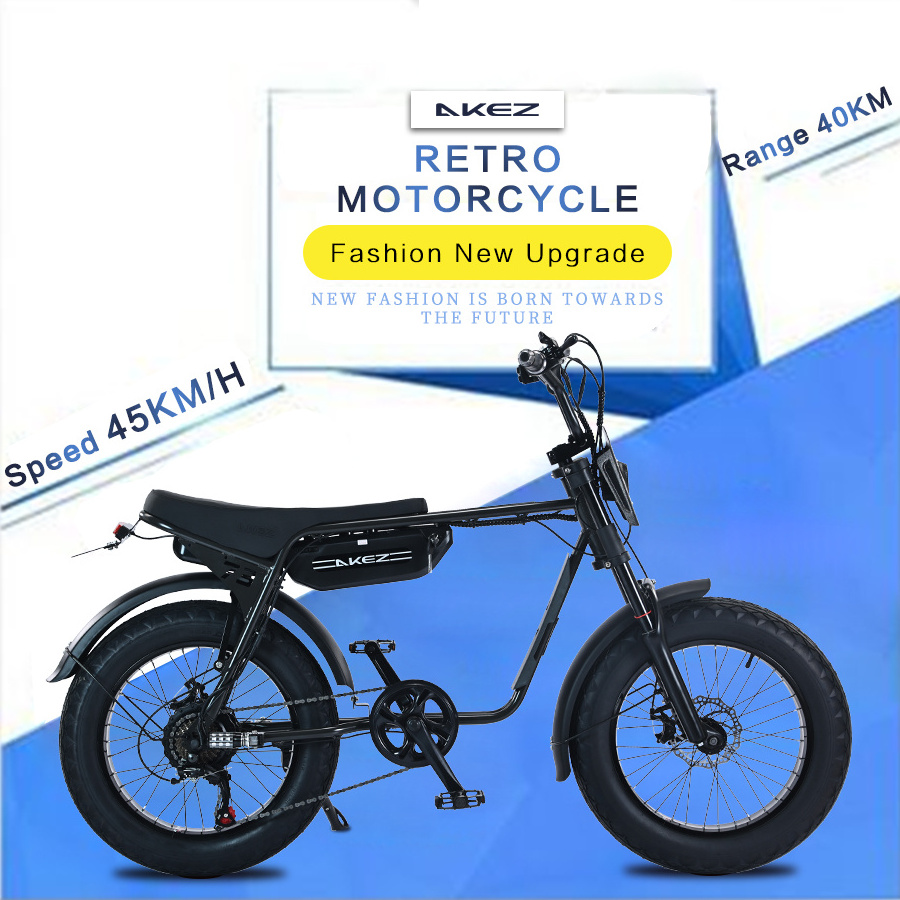 New Style ebike Electric Bike Factory Wholesale 20 Inch Fat Tire Electric Bike 48v ebike