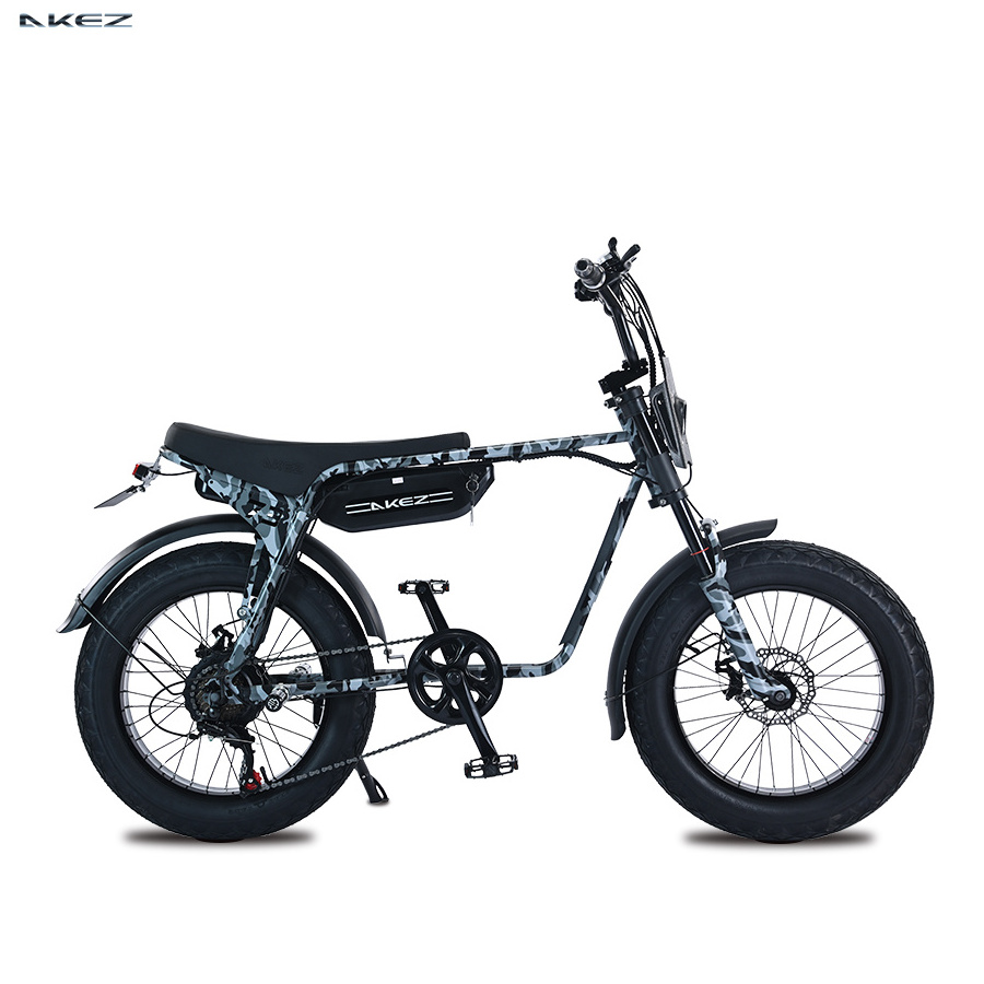 New Style ebike Electric Bike Factory Wholesale 20 Inch Fat Tire Electric Bike 48v ebike