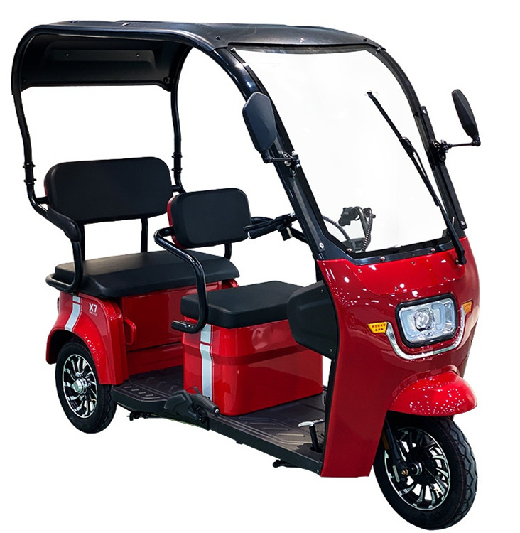 Factory Direct 48V Electric Tricycle Passenger Scooter with EEC Certification Good Price for Adults