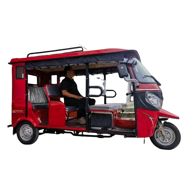 New Style Passenger Fully  Motor Tricycle Fuel Oil Gasoline Three Wheels Motorcycle For Taxi