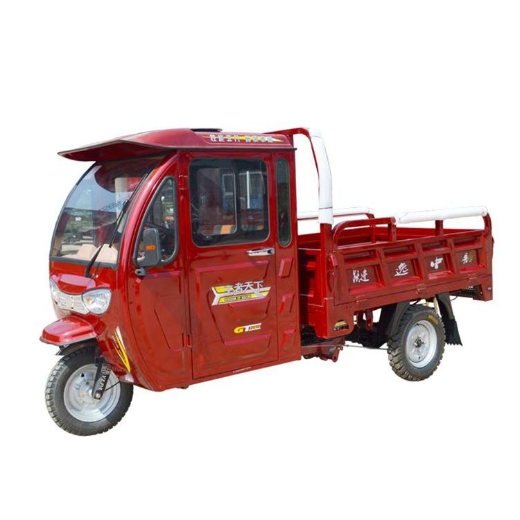 Motor High Quality Big Power Three Wheel Cargo Gas Diesel Fuel Motorized Tricycles farm tricycle