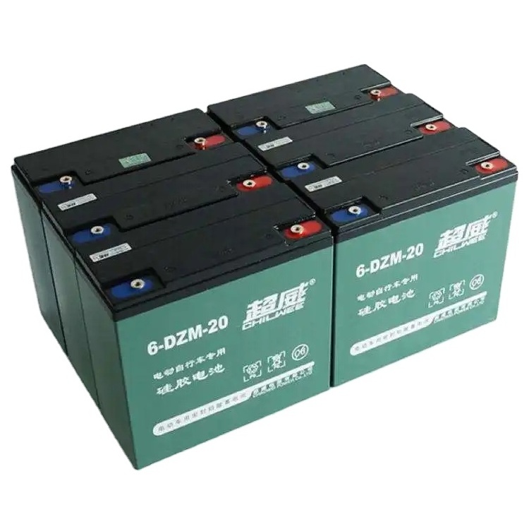 High quality Chilwee 60V 48V 12AH 20AH Lead Acid Battery 4 PCS for Electric Bike Use