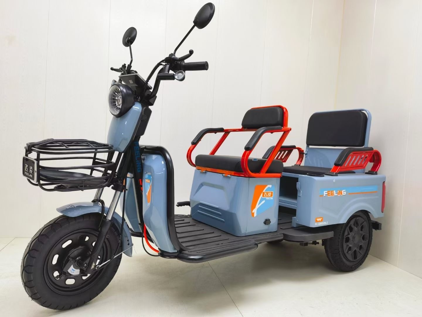 New Design Electric Bicycle Three Wheel Electric Tricycle for elderly or parents Electric Trike