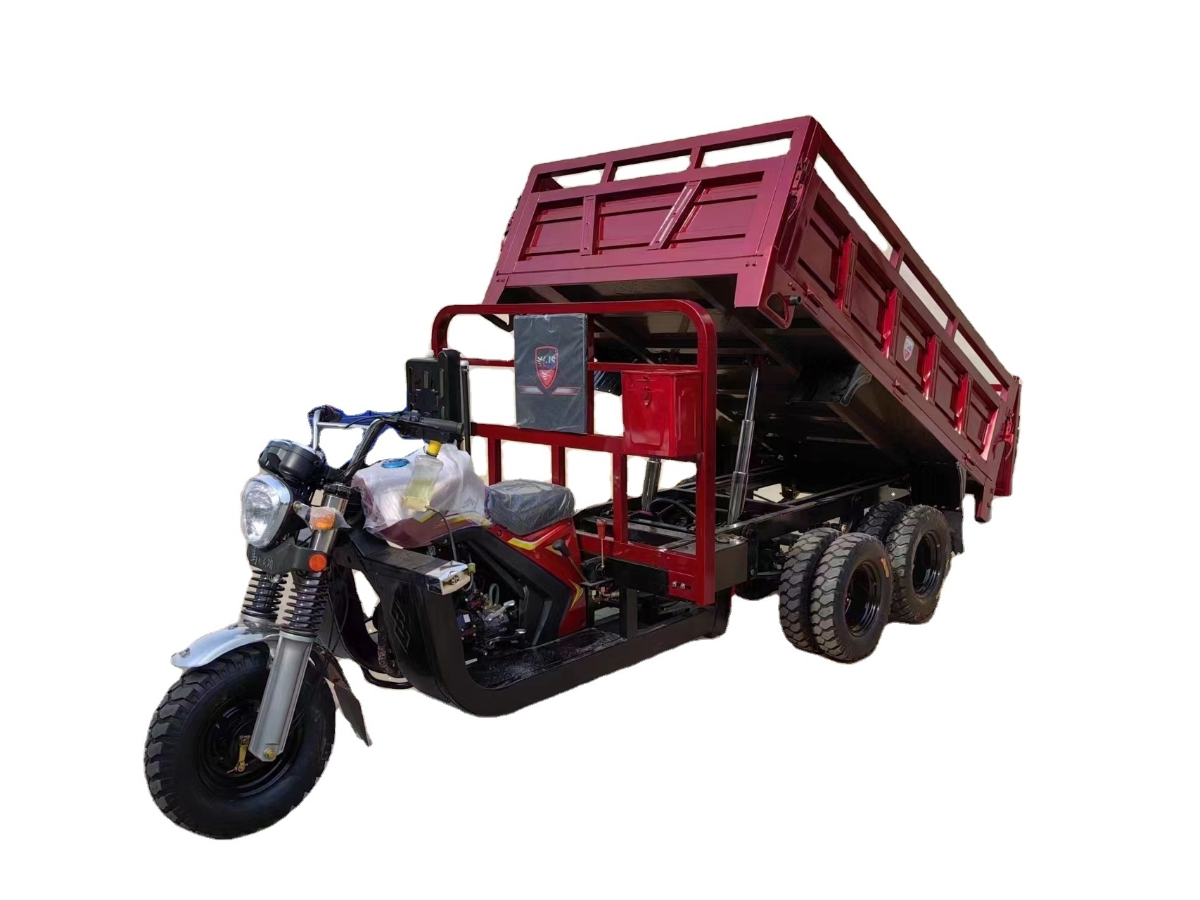 Tricycle Motor With Gasoline Tricycle 300cc/350cc Engine Electric Tricycle 9/nine Wheeler Cargo Bike for Sale