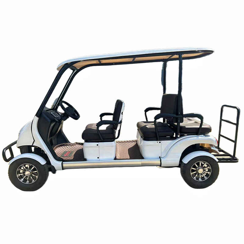 Wholesale 4 wheel  Electric Golf Cart Buggy with Fat Tire 1800W-3000W Motor 4 seats 6 Seats 8 seats tour car