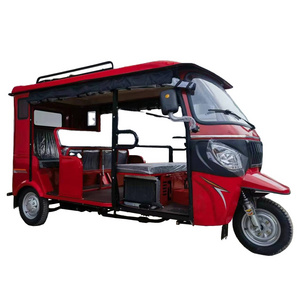 New Style Passenger Fully  Motor Tricycle Fuel Oil Gasoline Three Wheels Motorcycle For Taxi