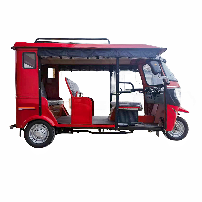 Hot selling Africa Tuk Tuk Nigeria gasoline tricycle  electric Ghana Moto taxi 200cc Motorized Passenger tricycle