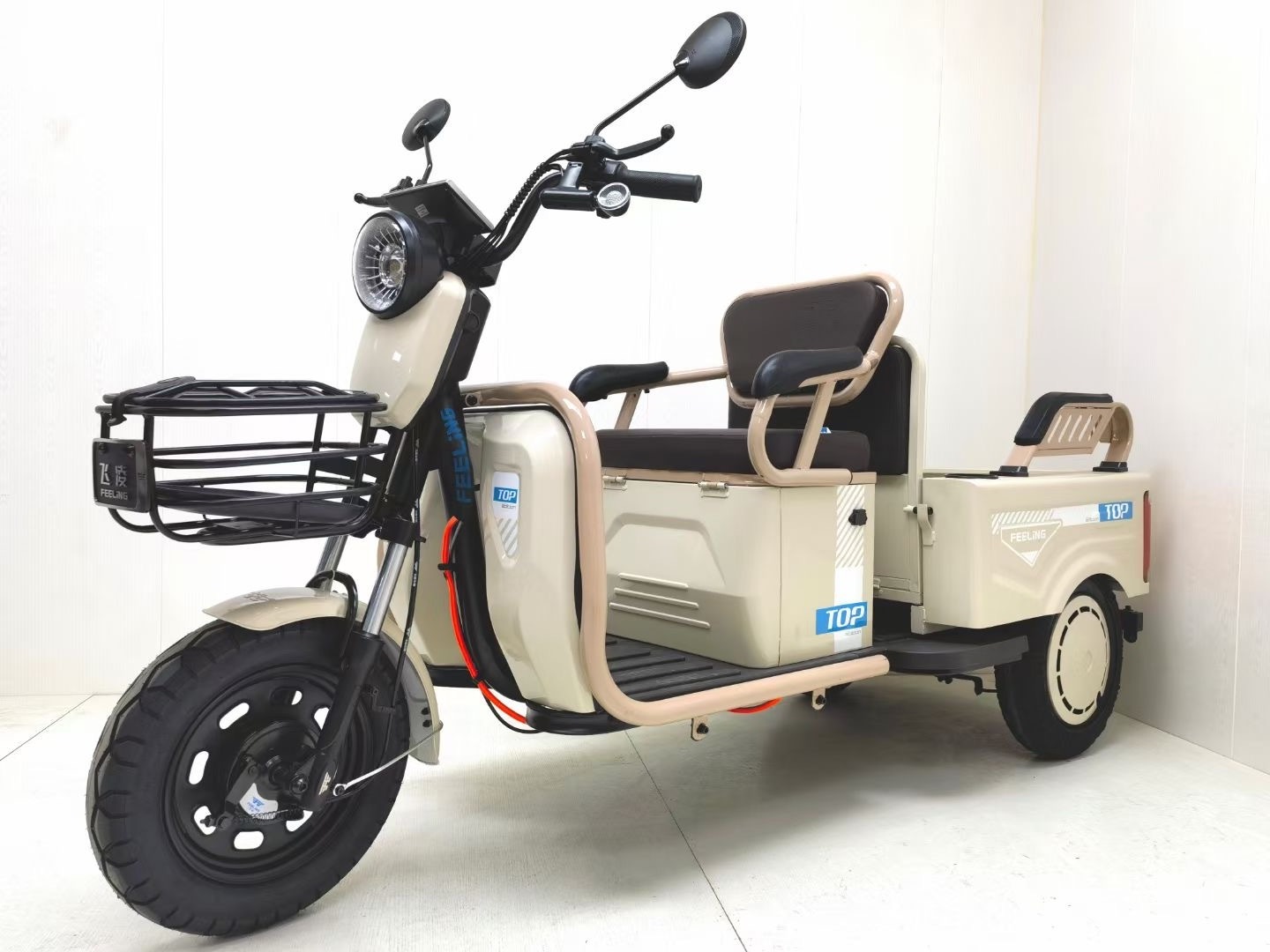 New Design Electric Bicycle Three Wheel Electric Tricycle for elderly or parents Electric Trike