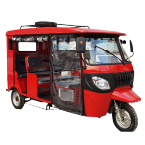 Hot Selling 3-Wheel 200cc Motorized Passenger Tricycle Open Body Type with 1000W Power for Tuk Tuk and Moto Taxi in Nigeria