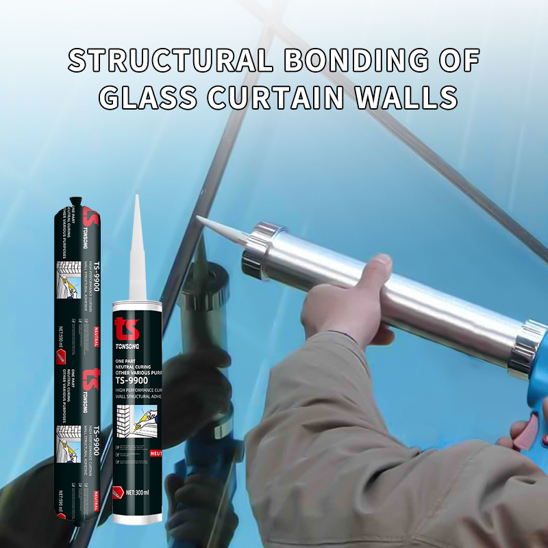 Multifunctional silicon sealant adhesive 300ml cartridge for Construction Fast Cure Neutral 100% Silicone