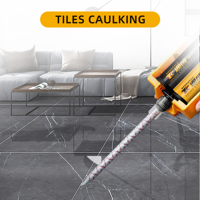 Anti-mildew Epoxy Stain-resistance Epoxy Colored Sand Gap Filler for Indoor Tile Beautifying