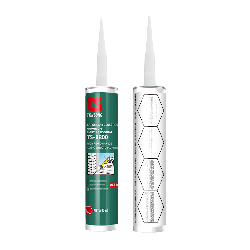 Transparent clear barrel structural silicone sealant weather proof silicone sealant for aquarium