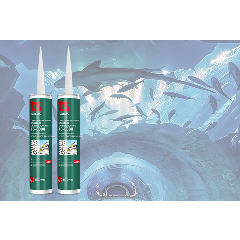 TS-8800 High Performance Acid Structural Adhesive Sealant for full glass curtain wall structural bonding