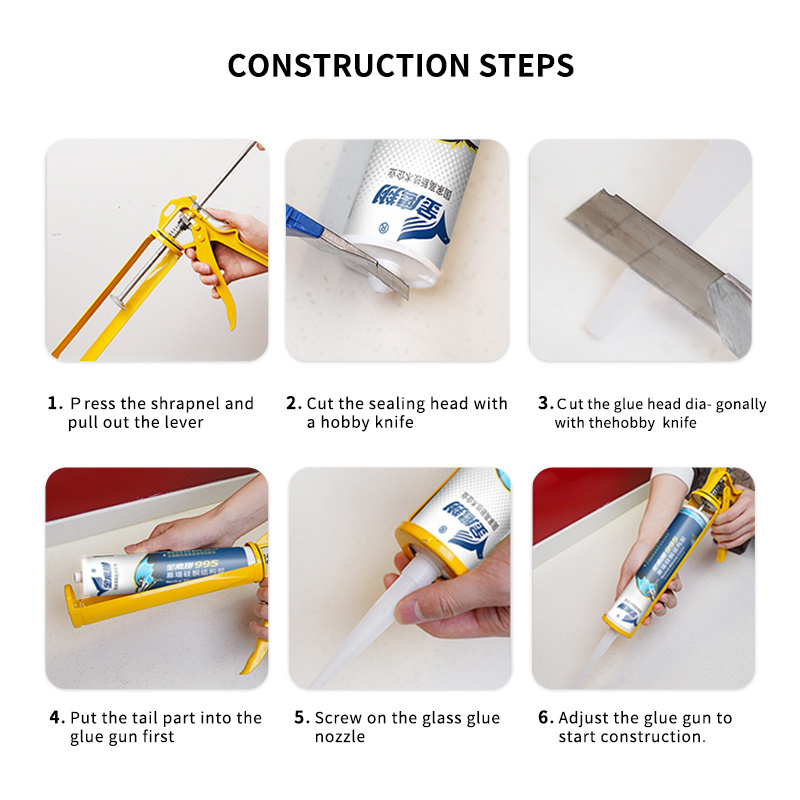 Curtain Wall Silicone Structural Adhesive Bonding and Sealing of Glass and Ceramics JYX995