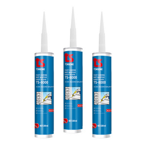 TS-8200 Advanced Drying Quickly Good Compatability Acidic Silicone Sealant for Handicraft Bonding