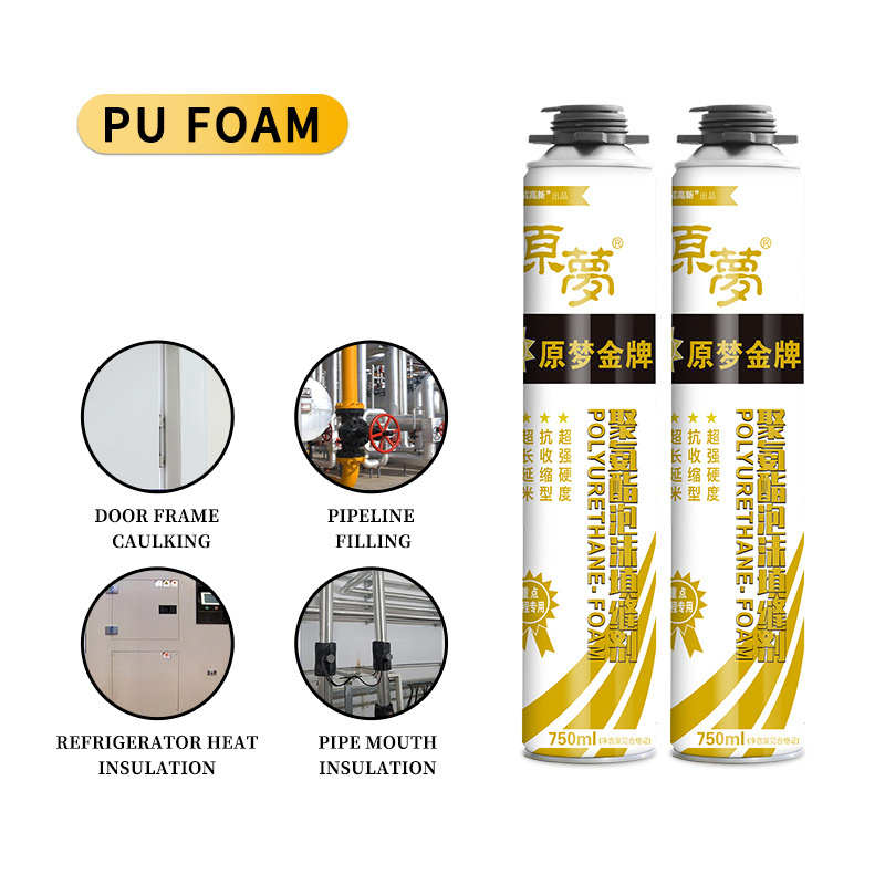 Yuanmeng Gold Medal Thermal and Sound Insulation Concrete Joint Polyurethane Foam Caulking Agent