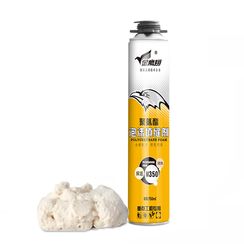 High Density JYX M350 General Purpose Waterproof  Insulation Expanding Polyurethane Foam Sealant