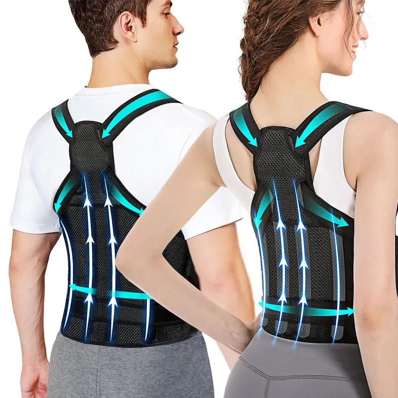 Trending Products New Arrivals Custom Adjustable Scoliosis Back Support Brace For Men Women Neoprene Belt Posture Corrector