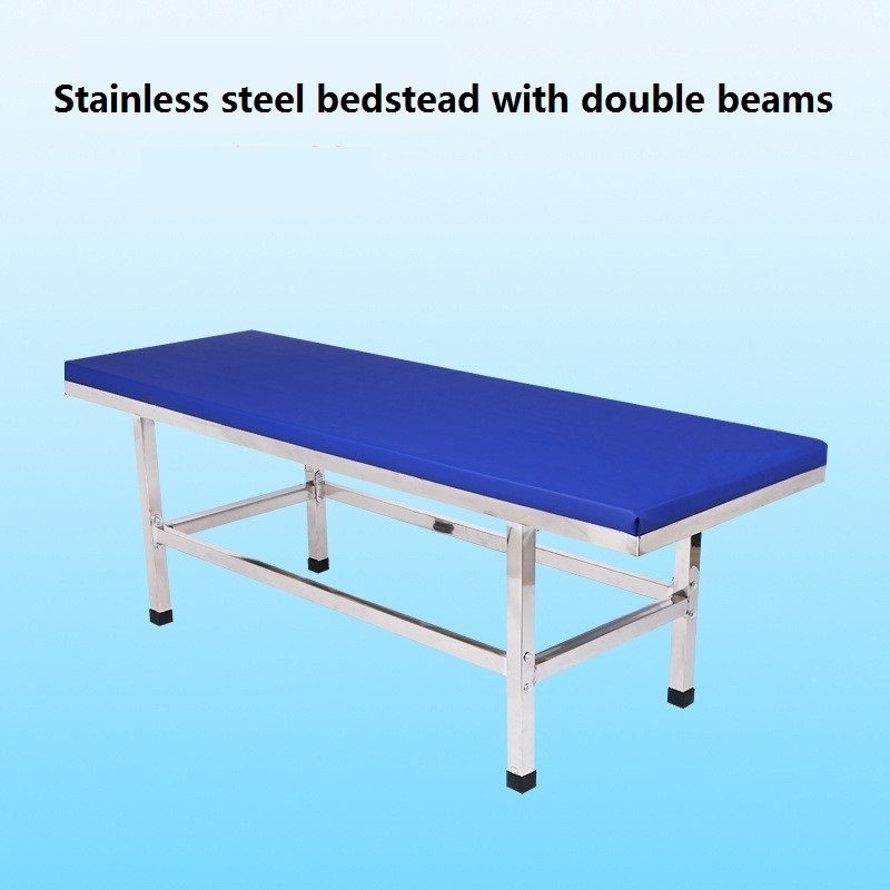 Hospital Stainless Steel Doctor Examination Bed