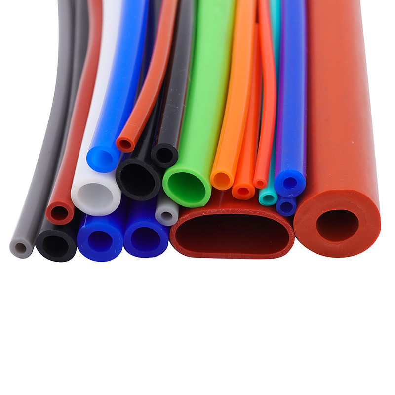 High Quality Transparent Silicone Tube 1mm-10mm Vacuum Hose High Temperature Heat Resistant Food Grade Rubber Hose