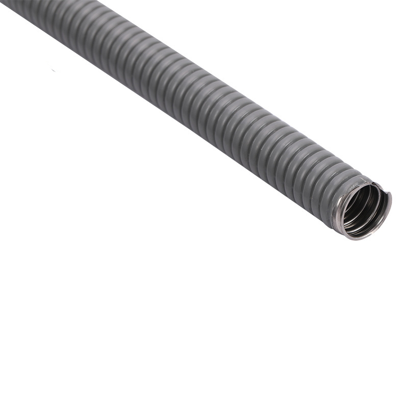 Outdoor Flexible Metal Cable Trunking Galvanised PVC Coated Conduit Contractor for Underground Burial Garden Ducting w/Fittings