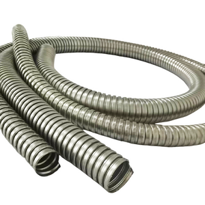 Trade Size 1/4 1/2 3/8 3/4 1 Inch 2" 3" 4" Flexible Metal Conduit Stainless Steel 201 304 Metal Hose Metallic Conduit Tubing