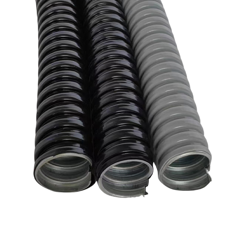 Standard PVC coated pre-galvanized flexible metal conduit Pvc Coating Corrugated Conduit corrugated conduit