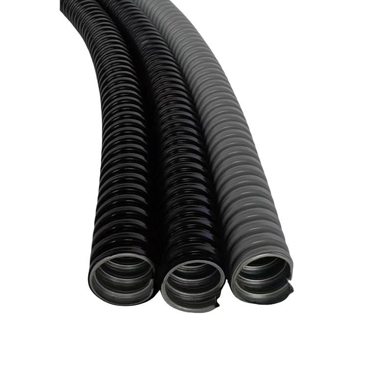 Outdoor Flexible Metal Cable Trunking Galvanised PVC Coated Conduit Contractor for Underground Burial Garden Ducting w/Fittings