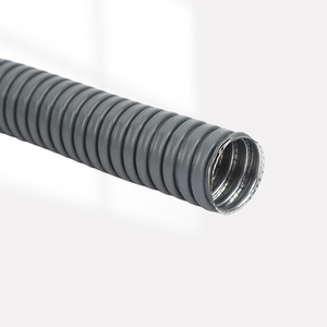 3/4" Thickness 0.18mm PVC Coated Galvanized Steel Corrugated Hose Flexible Metal Conduit For Electric Power Industry