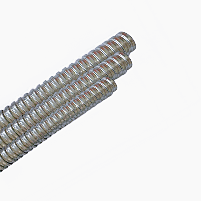 Galvanized Steel Pipe Flexible Conduit Metal Steel Corrugated Tube corrugated conduit For Wire Protection