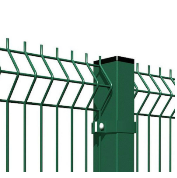 Wholesale PVC 3D Curved Coated Wire Mesh Triangular Bending Guardrail Nets Fence 3d Bend Guardrail