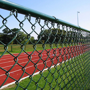 Factory Direct 6ft 8ft 100ft Vinyl PVC Coated Metal Cyclone Wire Chain Link Fence Mesh Garden Court Fence