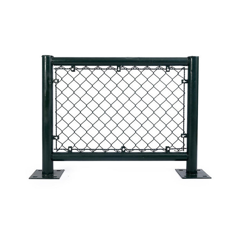 high quality commercial security removable 10x10 6 foot 8 foot pvc coated chain link fence