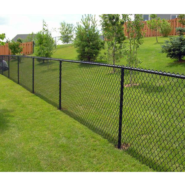 Cheap 6ft 8ft 10ft Sport Farm Field Fence Basketball Tennis Court Fencing Galvanised Diamond Mesh Cyclone Chain Link Fence