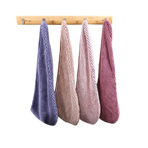 Hair turban shower towel american organic bamboo small microfiber cotton twist ladies hair towel wrap