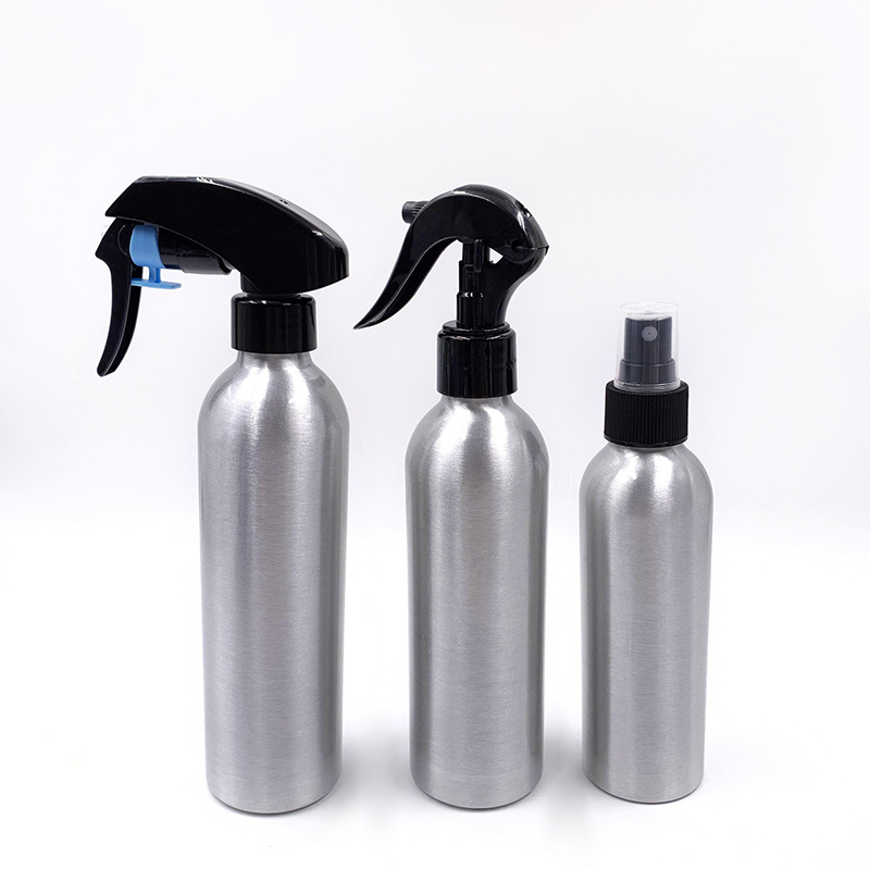 30ML-500ML Aluminum Bottle Empty Pump Sprayer Mist Spray Refillable Bottles Water Spray Bottle