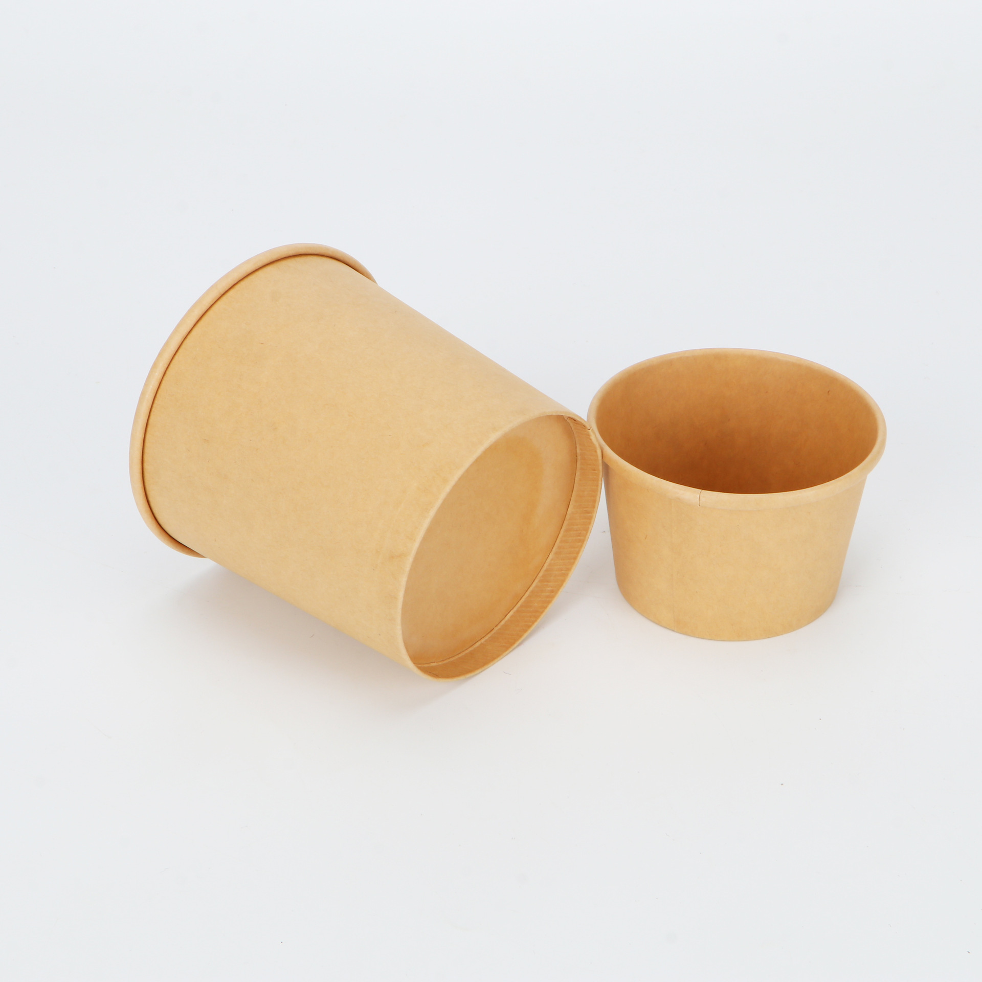 Custom print takeaway hot soup cup disposable paper container for soup