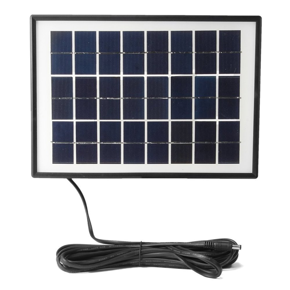 Popular design 5W solar panel power box solar system home lighting kit