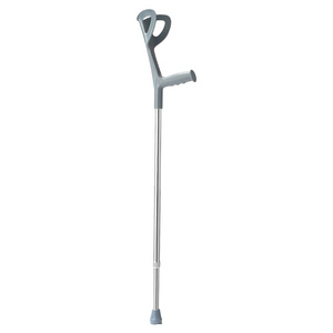 Height-adjustable crutches made of aluminum alloy have strong protection for adult elbow crutches.