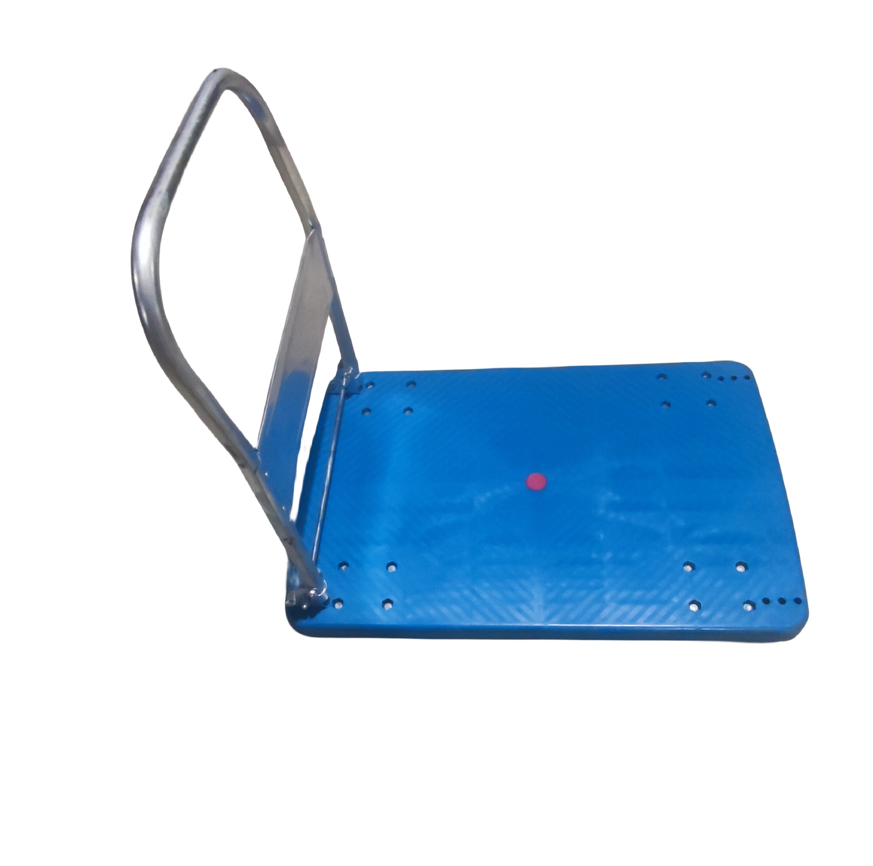 Heavy Duty Industry Plastic Platform Trolley Cart 90 *60 5-inch Dustproof Mute Wheel Wheelbarrow