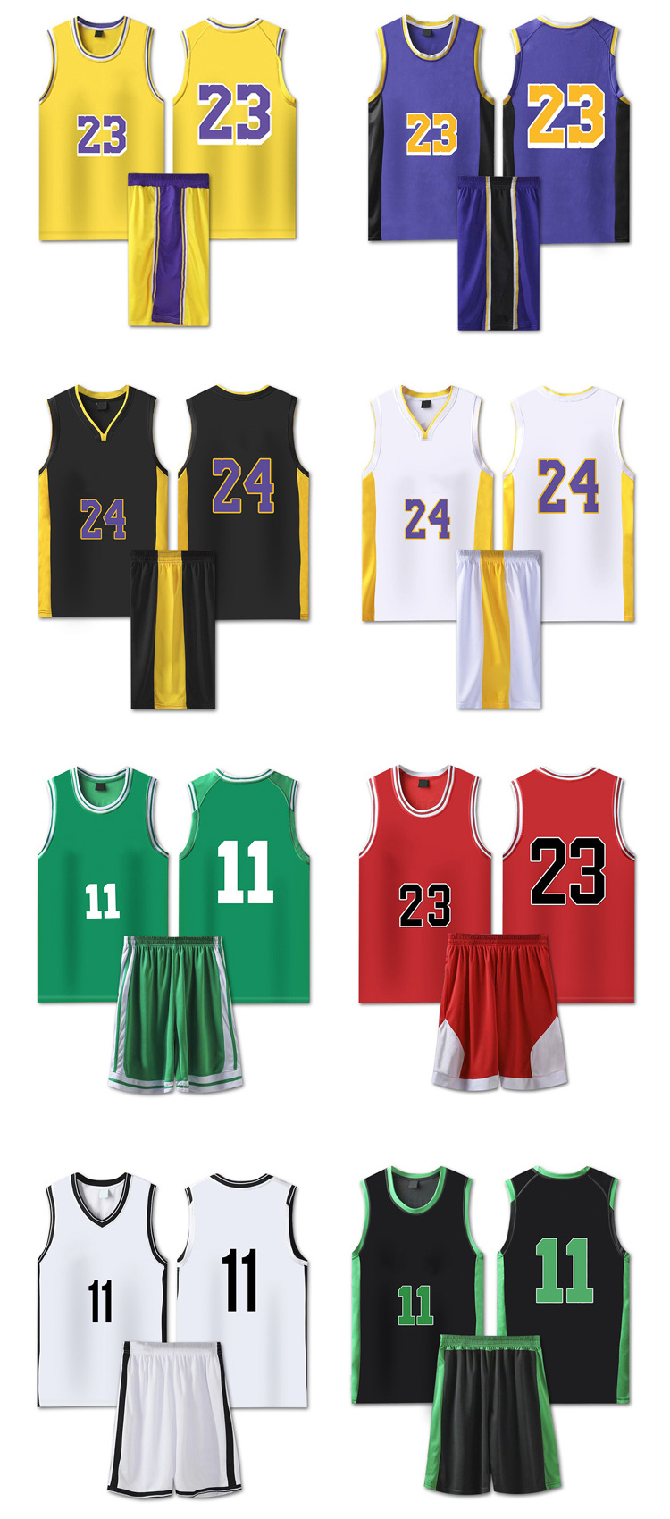 Popular Design Breathable Laker Golden State Custom Sports Team Jersey NBAing Basketball Jersey Basketball Uniform Custom