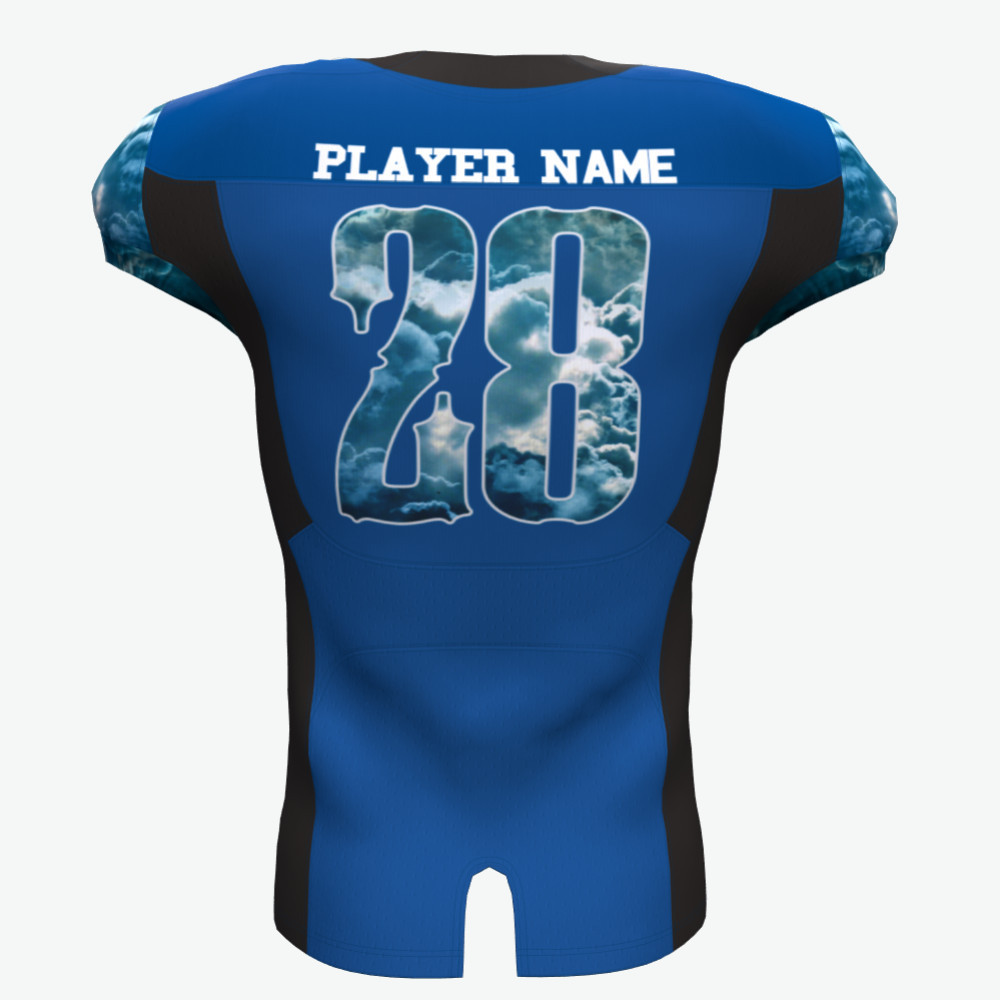 Team New Model Design Sublimation American Football Jersey Wear Customized Made Logo Professional Athletic Men Sportswear