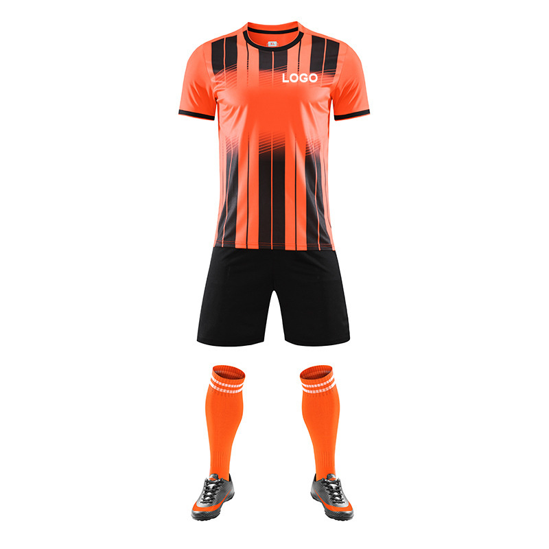 Free Design Printing Logo Soccer Team Wear Cheap Custom Sports Jersey Quick Dry Football Jersey Sublimated Soccer Uniform