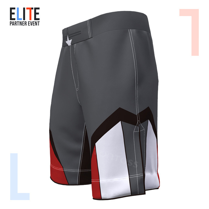 Custom Printing Boxing Shorts MMA Grappling Short MMA Boxing Fight Shorts Sportswear Men 100% Polyester Rashguard Set Mma